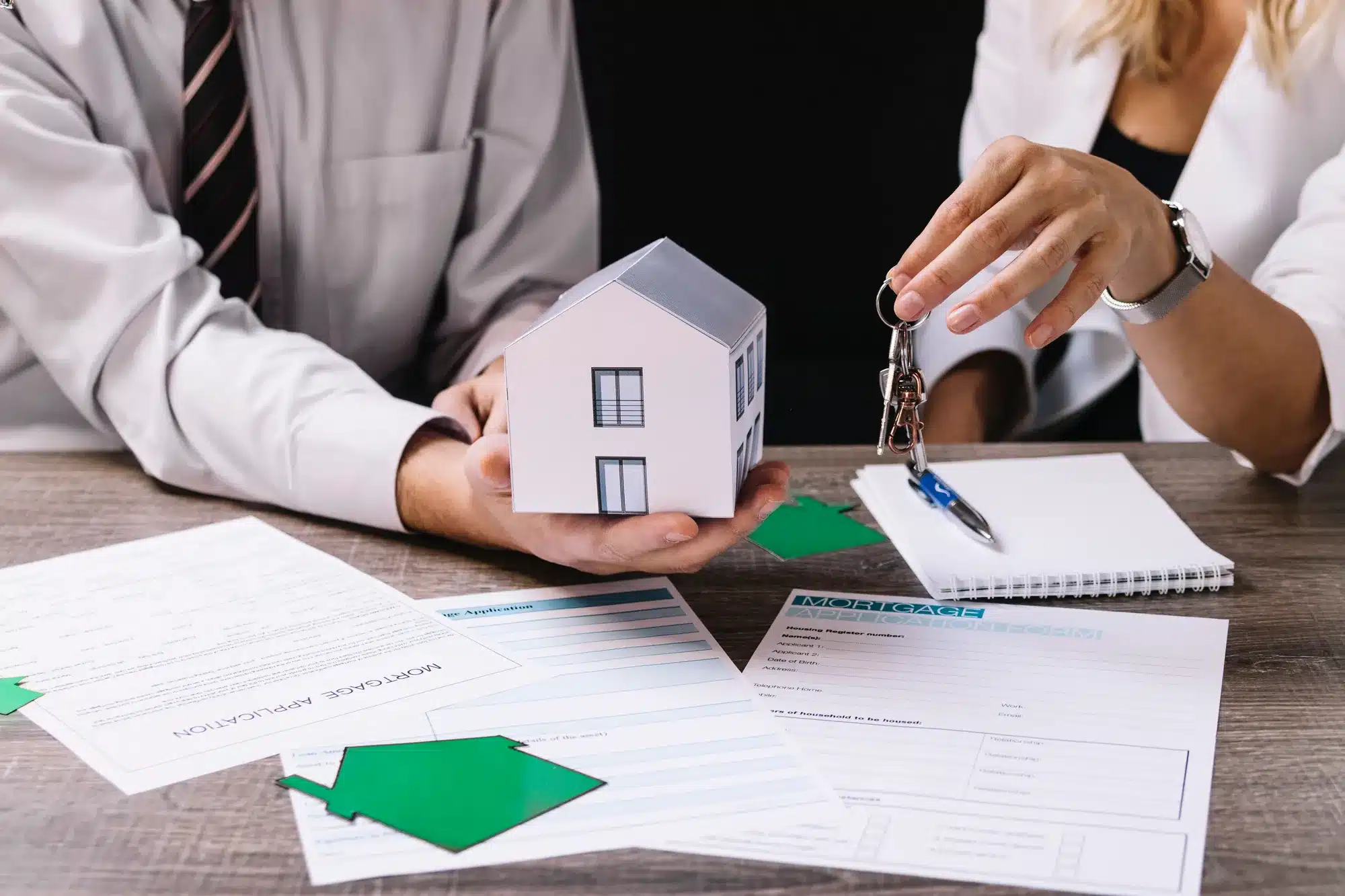 realtor-giving-keys-new-owner Terryglass , Co. Tipperary